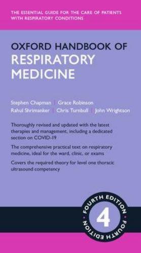 9780198837114 Oxford Handbook Of Respiratory Medicine
