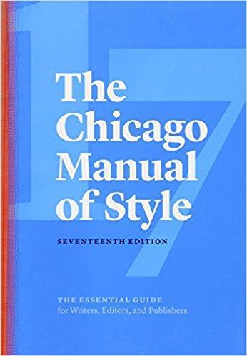 9780226287058 Chicago Manual Of Style
