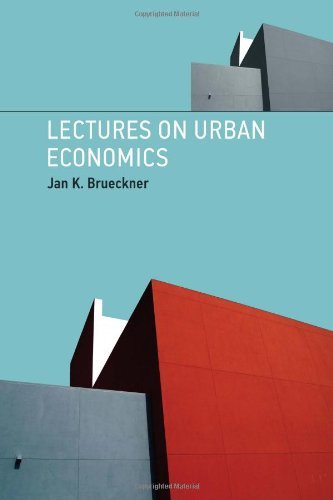 9780262016360 Lectures On Urban Economics