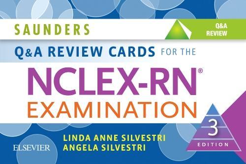 9780323414784 Saunders Q & A Review Cards For The Nclex-Rn Examination