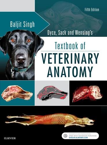 9780323442640 Dyce, Sack & Wensing's Textbook Of Veterinary Anatomy