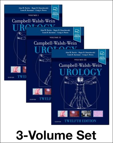 9780323546423 Campbell-Walsh Urology 3- Volume Set