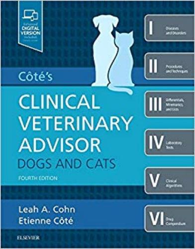 9780323554510 Cote's Clinical Veterinary Advisor: Dogs & Cats