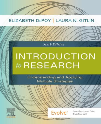 9780323612470 Introduction To Research: Understanding & Applying...