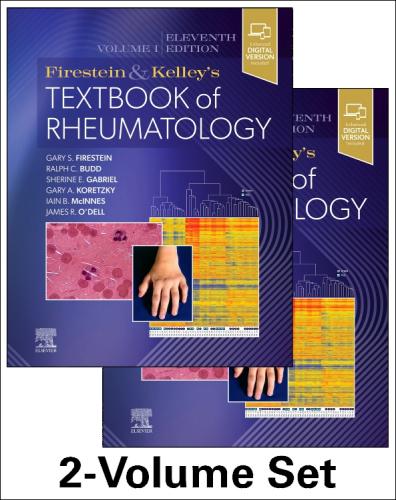 9780323639200 Firestein & Kelley's Textbook Of Rheumatology, 2-vol Set