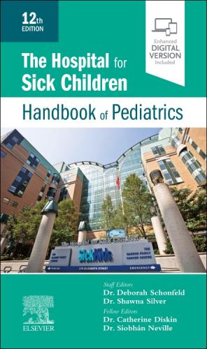 9780323713405 Hospital For Sick Children Handbook Of Pediatrics