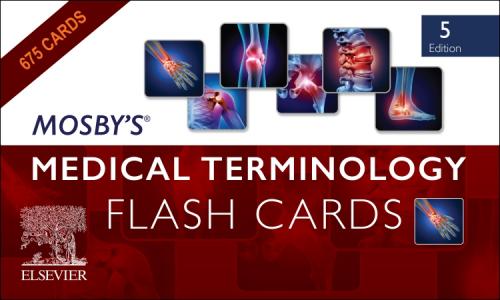 9780323762892 Mosby's Medical Terminology Flash Cards