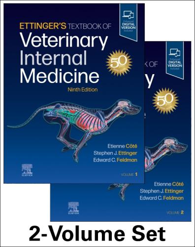 9780323779319 Ettinger's Textbook Of Veterinary Internal Medicine, (9E)