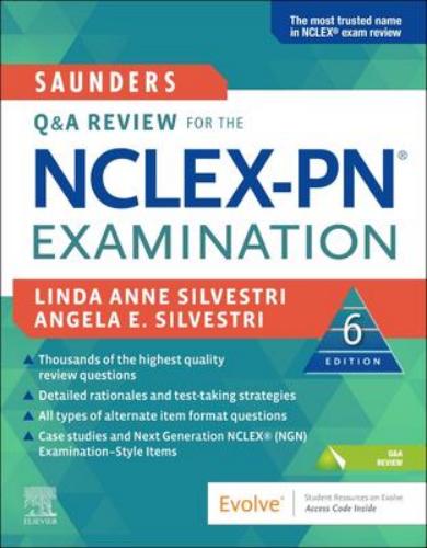 9780323795340 Saunder's Q&A Review For The Nclex-Pn Examination