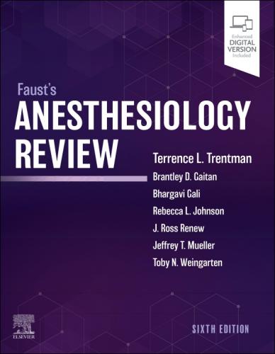 9780323879163 Faust's Anesthesiology Review