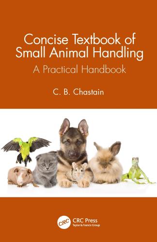 9780367628130 Concise Textbook Of Small Animal Handling: A Practical ...