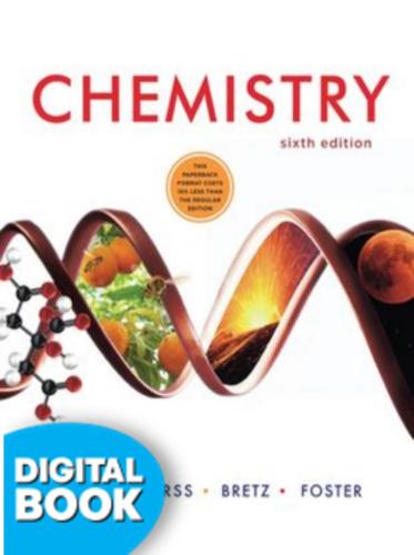 9780393697278 Smartwork For Chemistry (Without Etext) 180 Day Access