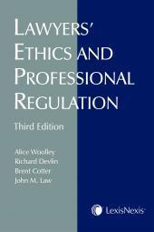 9780433490302 Lawyers' Ethics & Professional Regulation