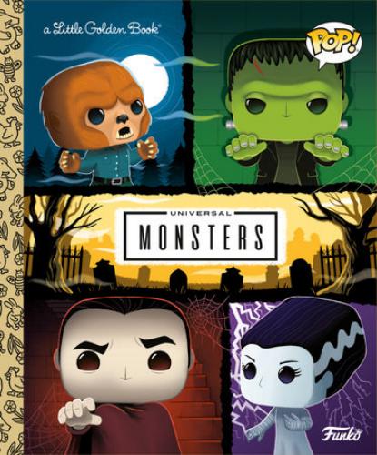 9780593481578 Universal Little Monsters Golden Book (Funko Pop!)