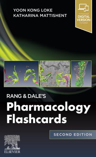 9780702079054 Rang & Dale's Pharmacology Flashcards