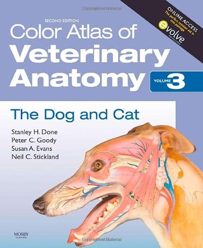 9780723434153 Color Atlas Of Veterinary Anatomy, Vol 3:  The Dog & Cat