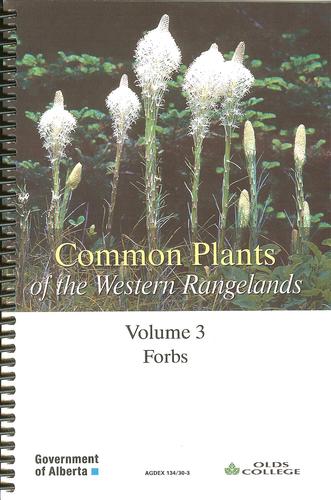 9780773261624 Common Plants Of The Western Rangelands: Vol 3