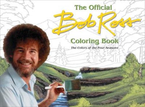 9780789336811 Official Bob Ross Coloring Book