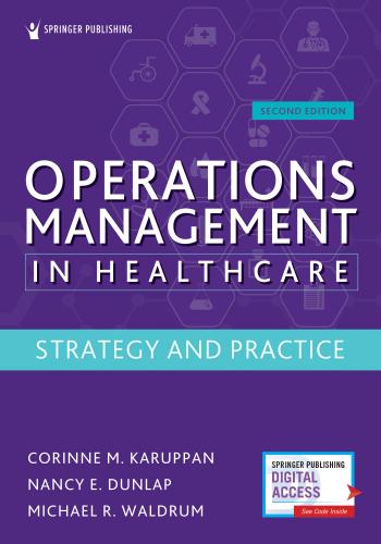 9780826147714 Operations Management In Healthcare: Straegy & Practice