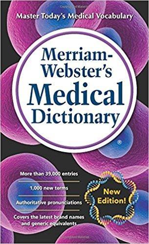 9780877792949 Merriam-Webster's Medical Dictionary