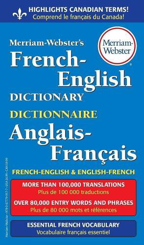 9780877799177 Merriam Webster French-English Dictionary