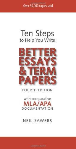 9780969790198 Ten Steps To Help You Write Better Essays & Term Papers