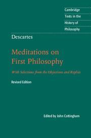 9781107665736 Descartes: Meditations On First Philosophy