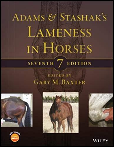 9781119276685 Adams & Stashak's Lameness In Horses