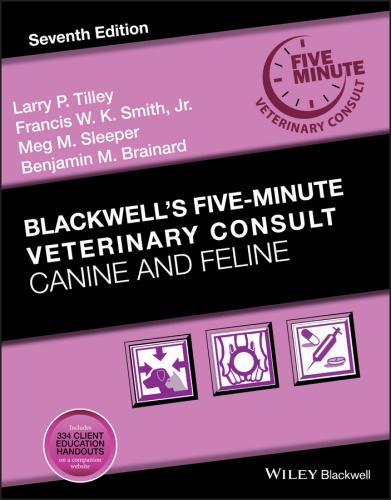 9781119513179 Blackwell's Five-Minute Veterinary Consult: Canine & Feline