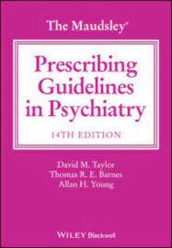 9781119772224 Maudsley Prescribing Guidelines In Psychiatry
