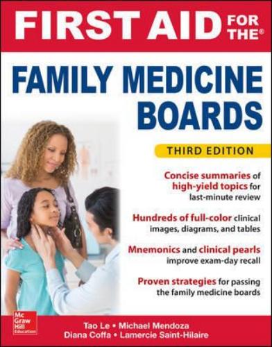 9781259835018 First Aid For The Family Medicine Boards