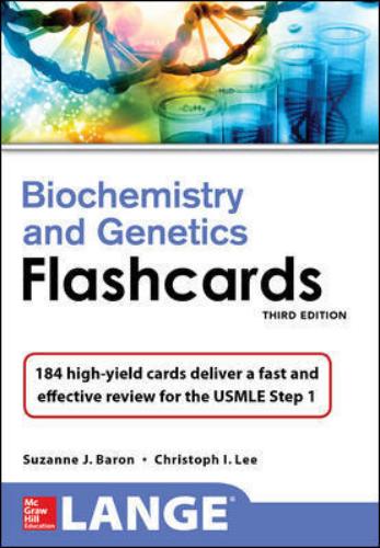 9781259837210 Lange Biochemistry & Genetics Flashhcards