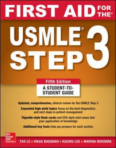 9781260440317 First Aid For Usmle Step 3