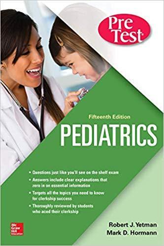 9781260440331 Pediatrics Pretest Self-Assessment & Review