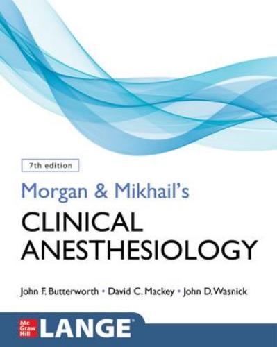 9781260473797 Morgan & Mikhail's Clinical Anesthesiology