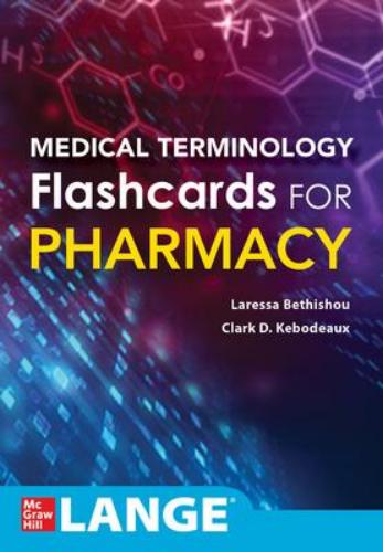 9781260474169 Medical Terminology For Pharmacy Flash Cards