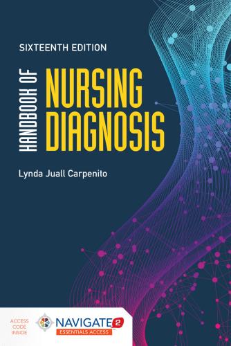9781284197976 Handbook Of Nursing Diagnosis + Navigate 2 Essentials Access