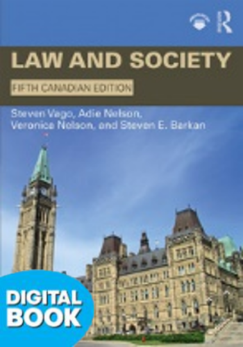 9781315443102 Law & Society: Canadian Edition Etext
