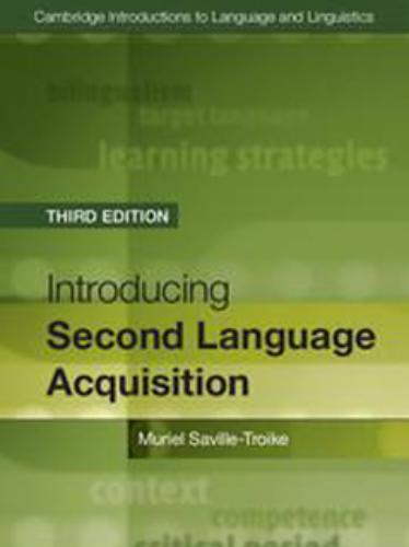 9781316603925 Introducing Second Language Acquisition
