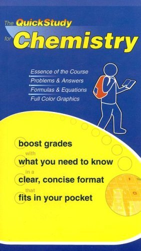 9781423202615 Chemistry Quickstudy Booklet