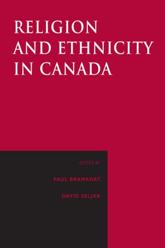 9781442610187 Religion & Ethnicity In Canada