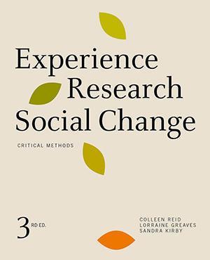 9781442636040 Experience Research Social Change: Critical Methods