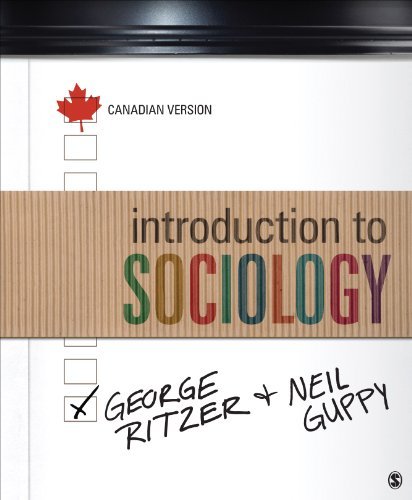 9781452282077 Introduction To Sociology: Canadian Version