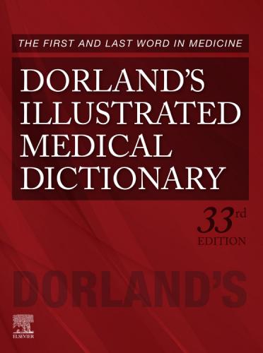 9781455756438 Dorland's Illustrated Medical Dictionary