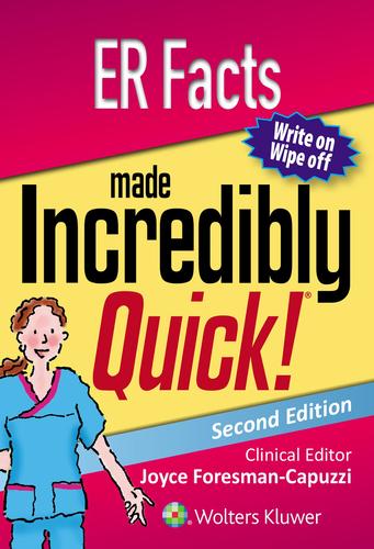 9781496363633 Er Facts Made Incredibly Quick (Incredibly Easy! Series)