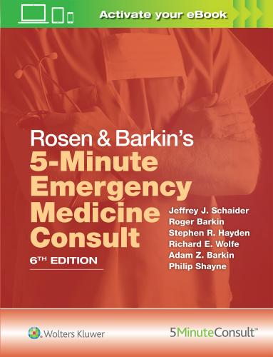 9781496392954 Rosen & Barkin's 5 Minute Emergency Medicine Consult