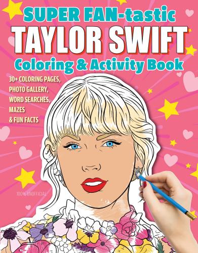 9781497206861 Super Fan-Tastic Taylor Swift Coloring & Activity Book