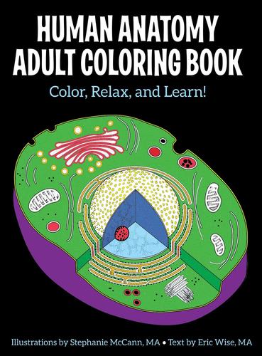 9781506225586 Human Anatomy Adult Coloring Book