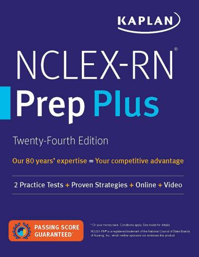 9781506255446 Nclex-Rn Pre Plus: 2 Practice Tests & Proven Strategies...