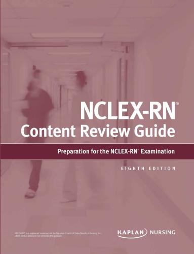 9781506262918 Nclex-Rn Content Review Guide: Preparation For The Nclex...